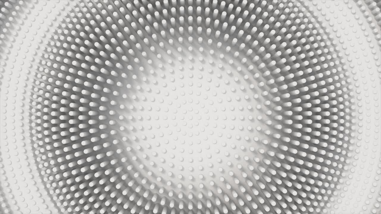 ondas circulares de bucles de cilindros