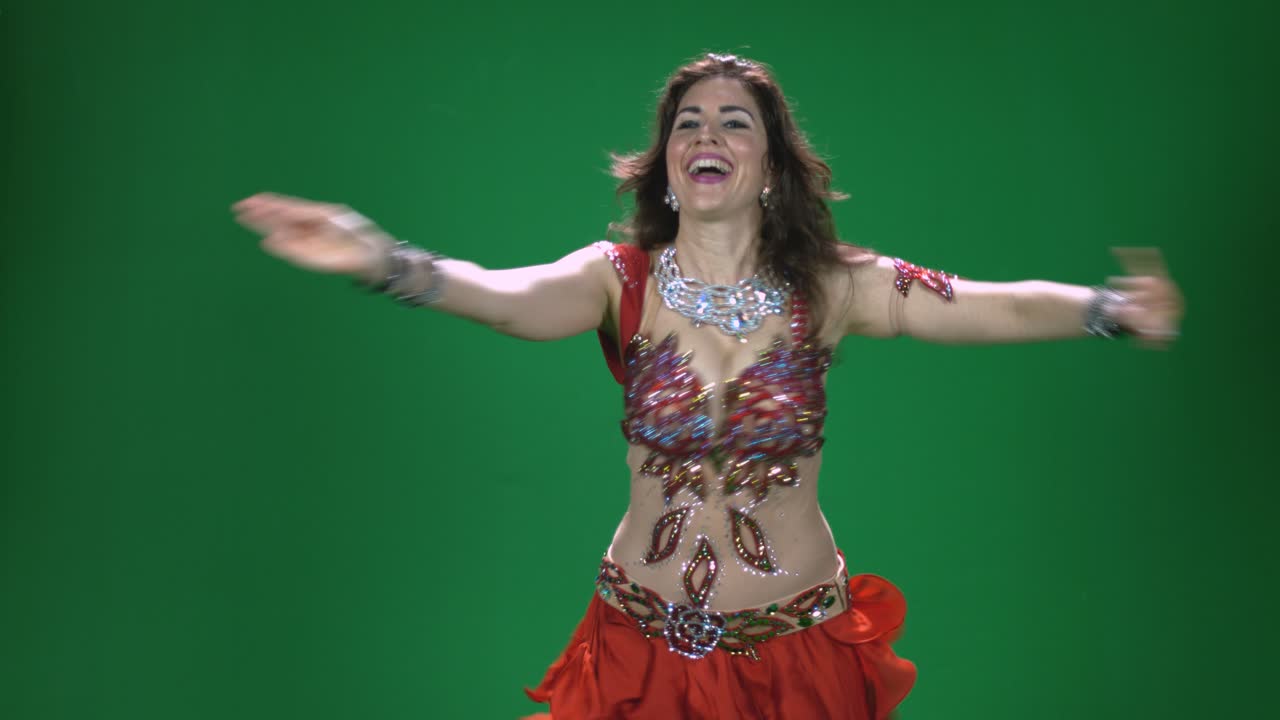 Mavedanser Del B med greenscreen