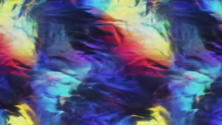 Abstract Colorful Fluid Art