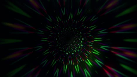el túnel vj abstracto creativo