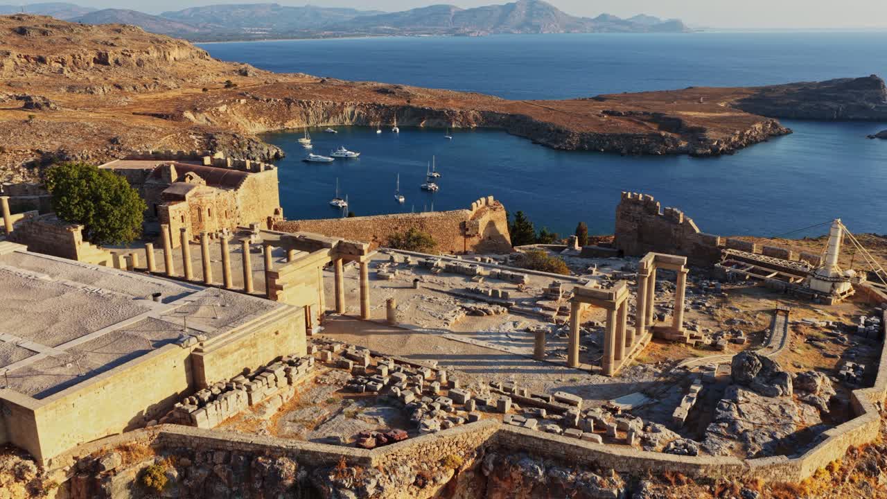 Lindos Acropolis, Rhodes, Greece