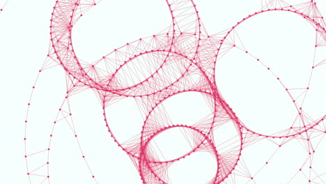 interconnected circle network a visual representation of complex connections