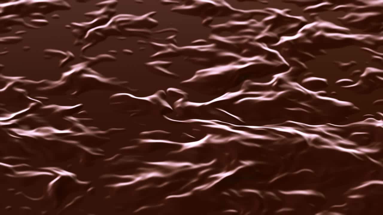 толстая шоколадная вода.