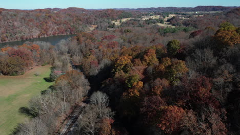 warriors path state park, colonial heights, tennessee usa