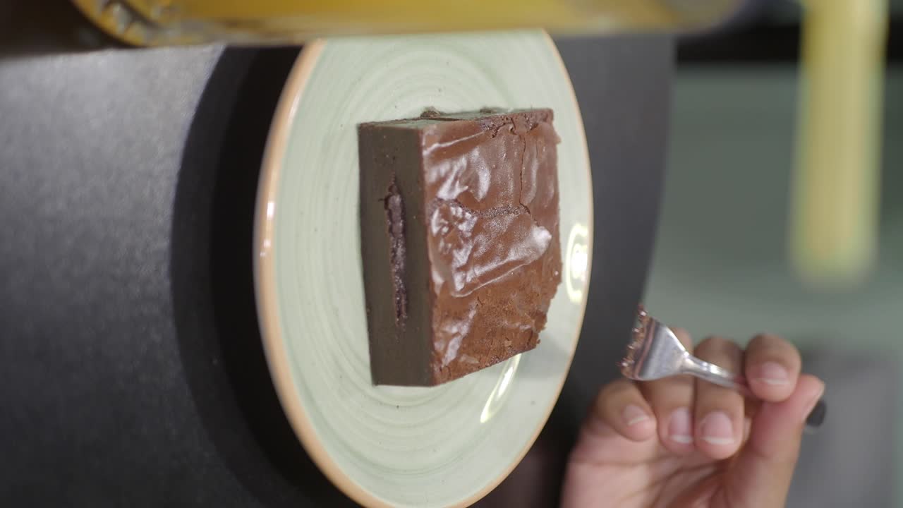 A Brownie on a Plate