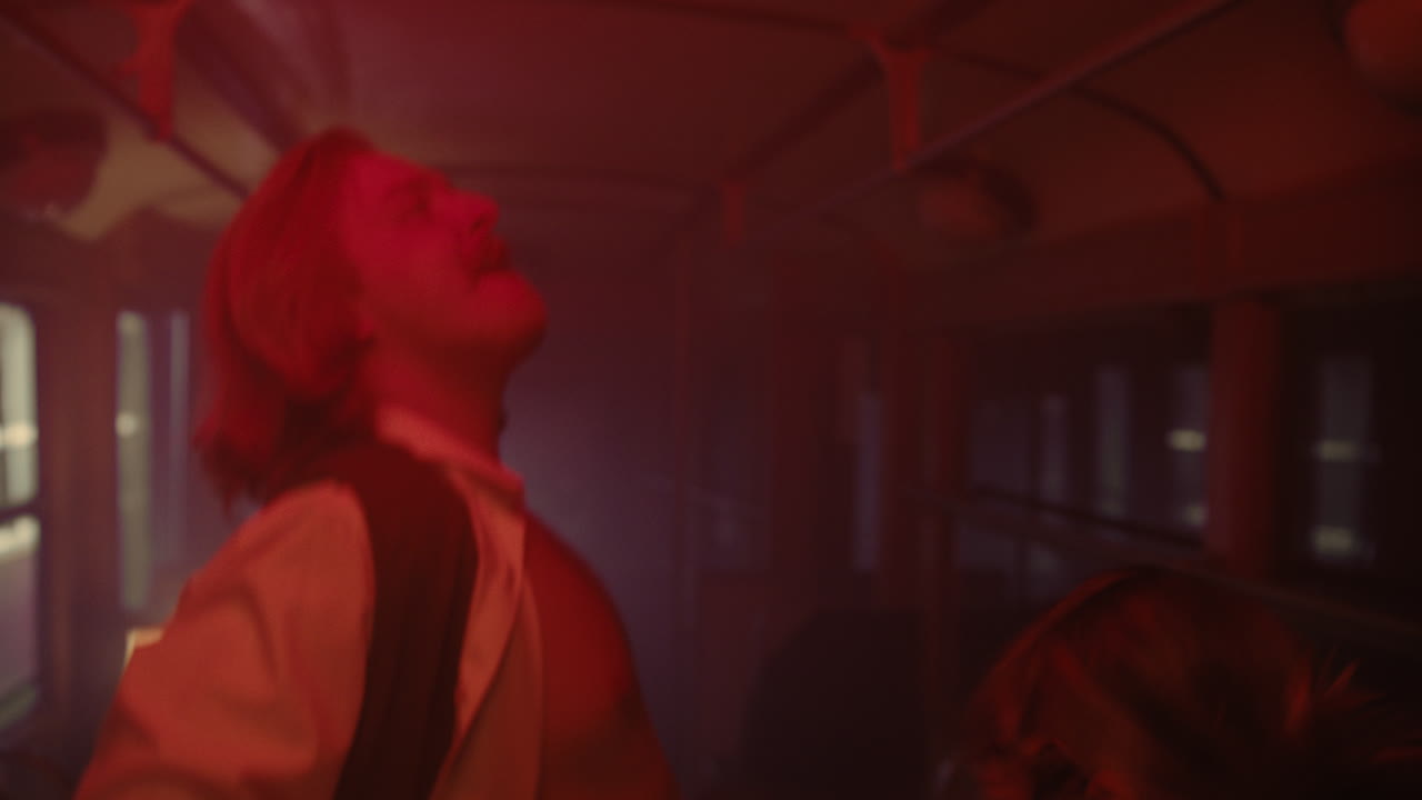 Fiesta en un club nocturno