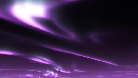 northern lights illuminate the sky purple - low angle