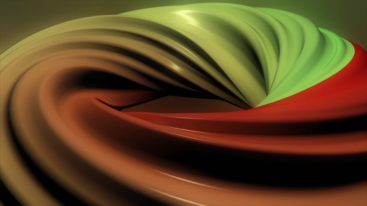 Abstract 3D Spiral Design