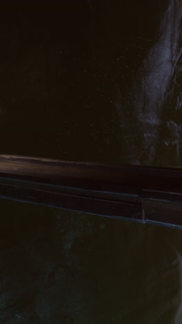 dark wooden plank