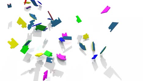 3d puzzle falling showing the title strategy