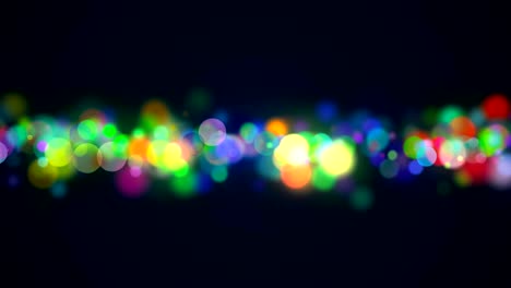 bokeh con varios colores, luces bokeh de fondo, fondo de reproducción 3d