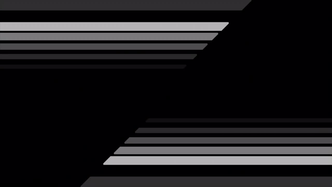 rayas blancas sobre fondo negro fondo de movimiento mínimo abstracto