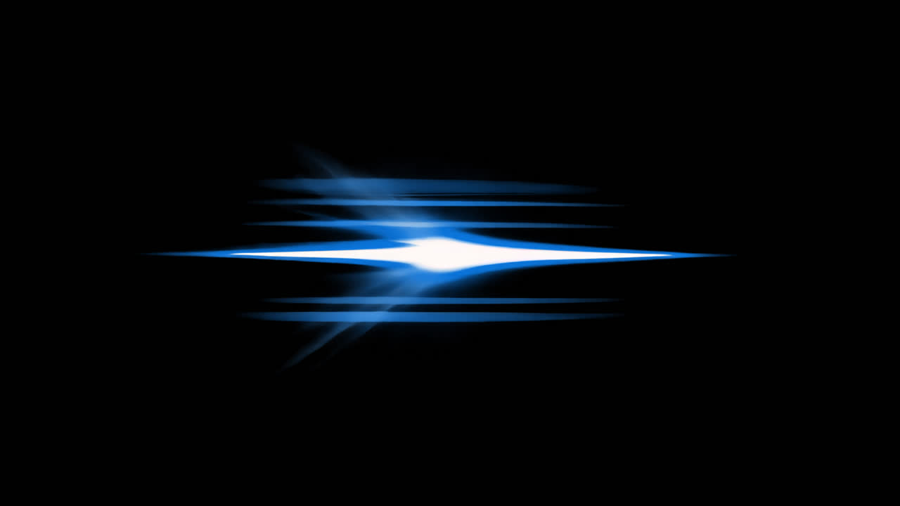 Abstract Blue Light Motion