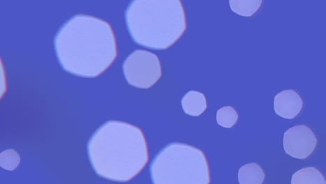 fondo azul dinámico con puntos blancos dispersos