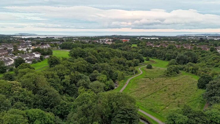 Swords and Ward Rivervalley during summer time