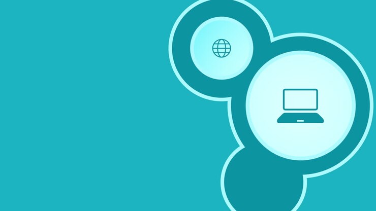 bewegingsnetwerkpictogrammen op eenvoudige achtergrond 3