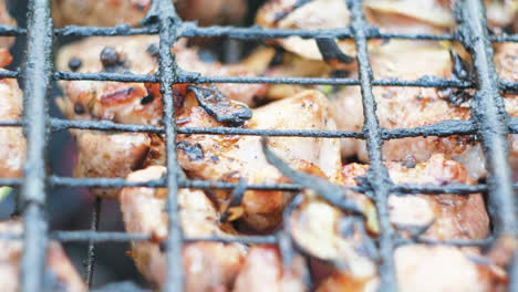 grilled chicken on a grill