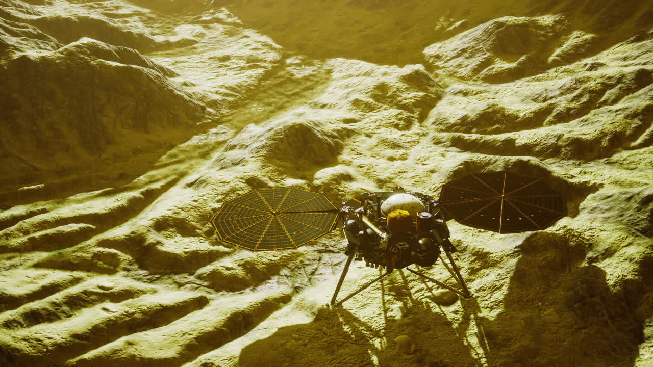 인사이트 랜더와 함께 다른 행성의 표면을 탐사합니다.