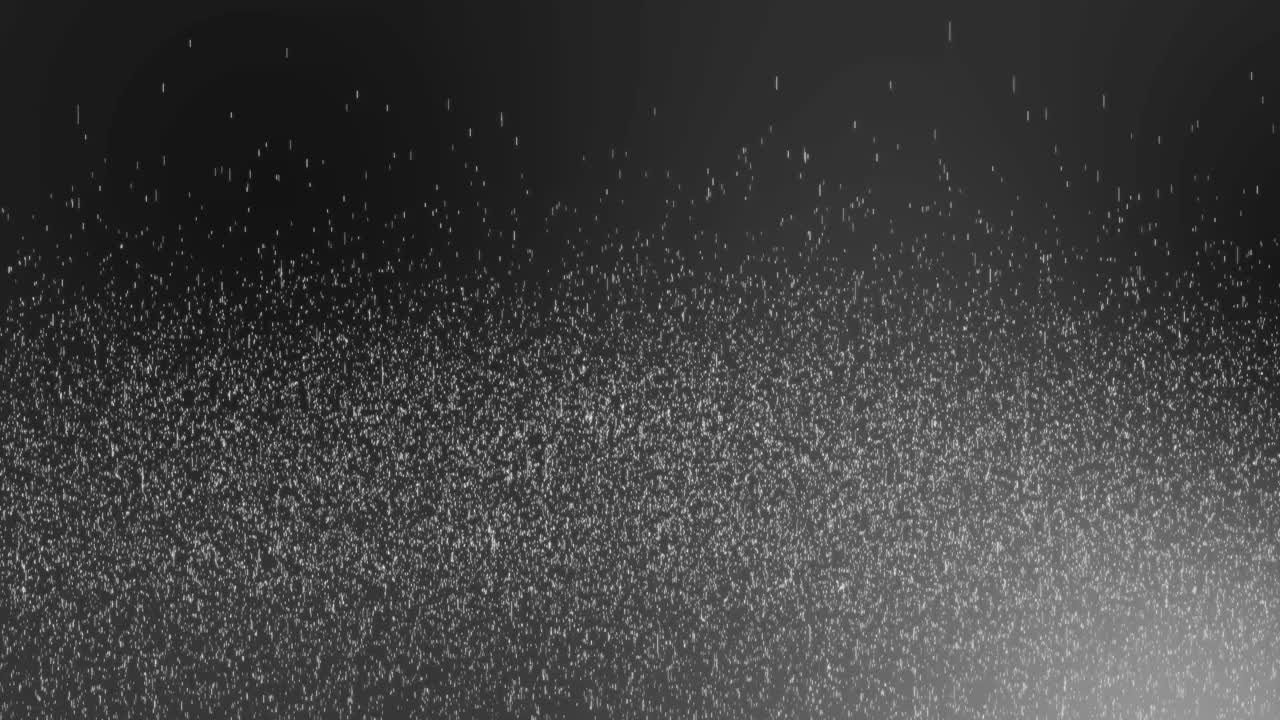 날아다니는 미세 입자 분류 애니메이션 모션 그래픽