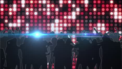 Animation-of-people-dancing-over-spot-lights-in-clubbing-venue