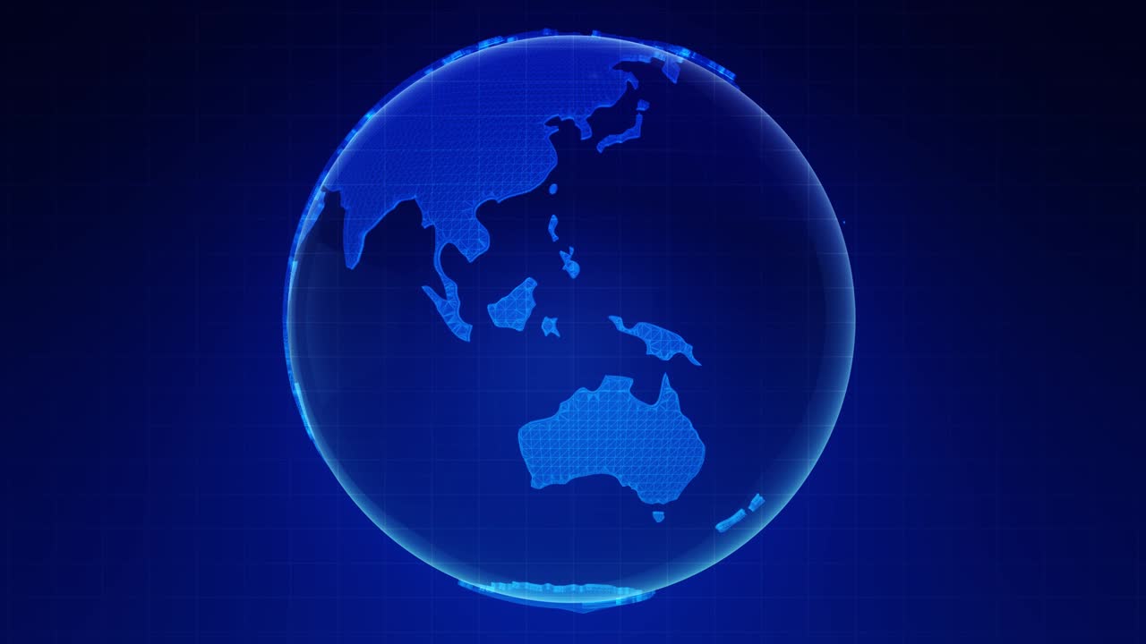 3d 세계 뉴스 배경 루프