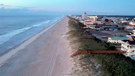 Carolina-Beach-Nc,-Playa-Aérea-De-Carolina-Del-Norte-Cerca-De-Wilmington-Nc