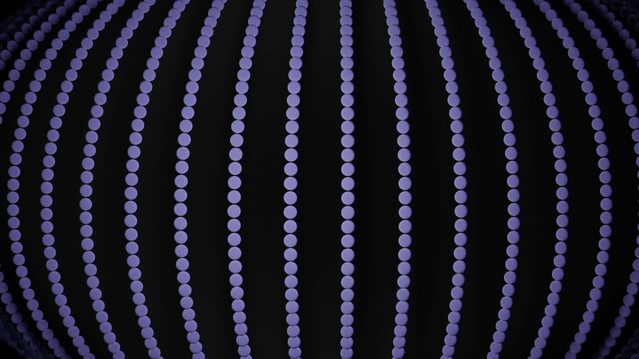 esfera abstracta con patrón de círculos