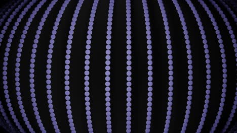 esfera abstracta con patrón de círculos