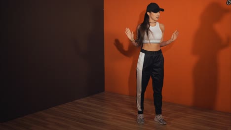 young woman hip-hop dancer