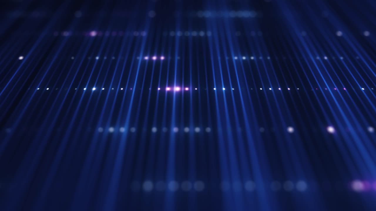 vj led rojo y azul de fondo brilla