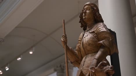 sculpture within victoria and albert museum, london, united kingdom