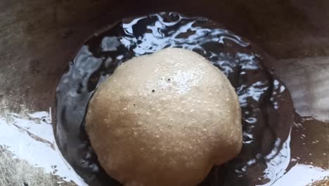 wheat flour poori, kachori,