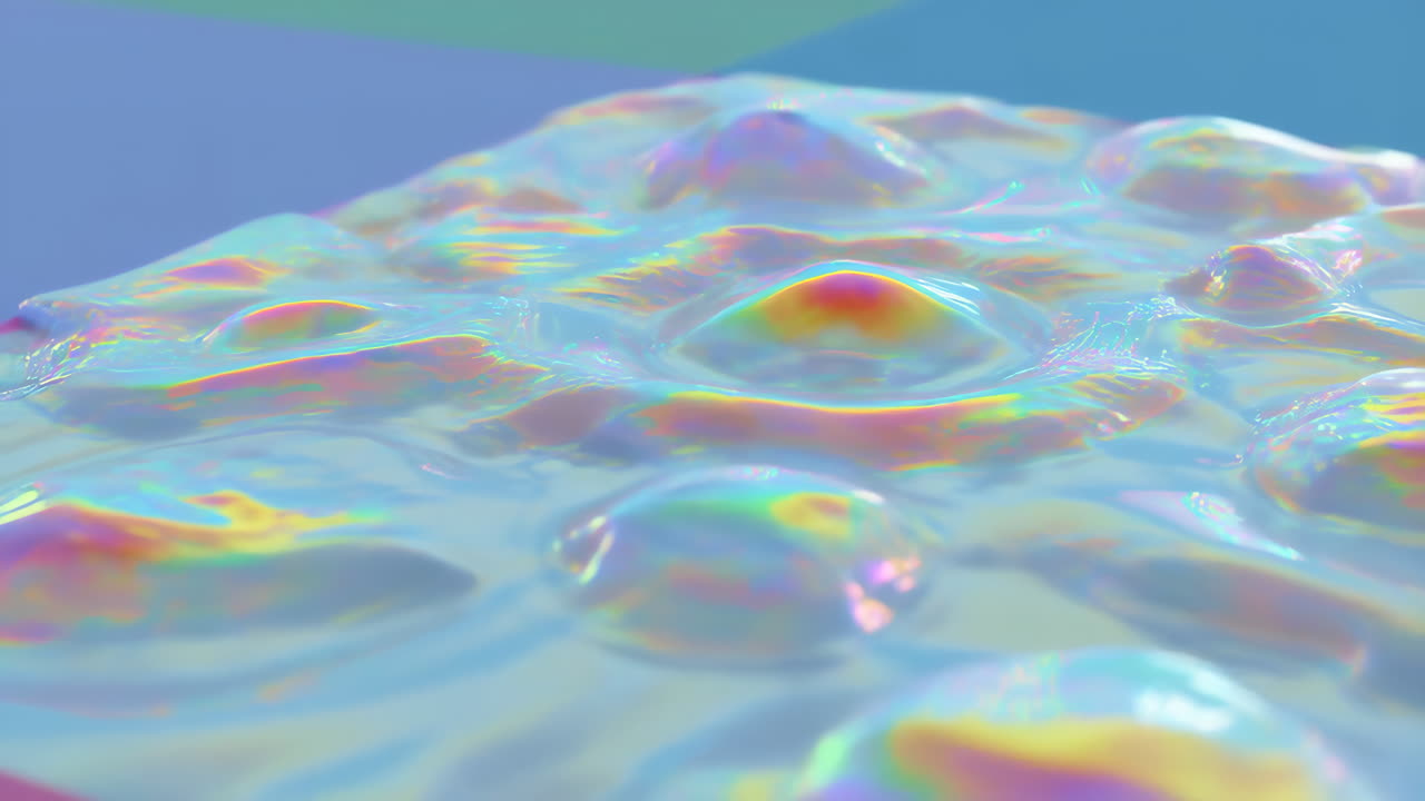 Iridescent Abstract Surface