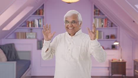 Happy-Indian-old-man-enjoying-and-dancing