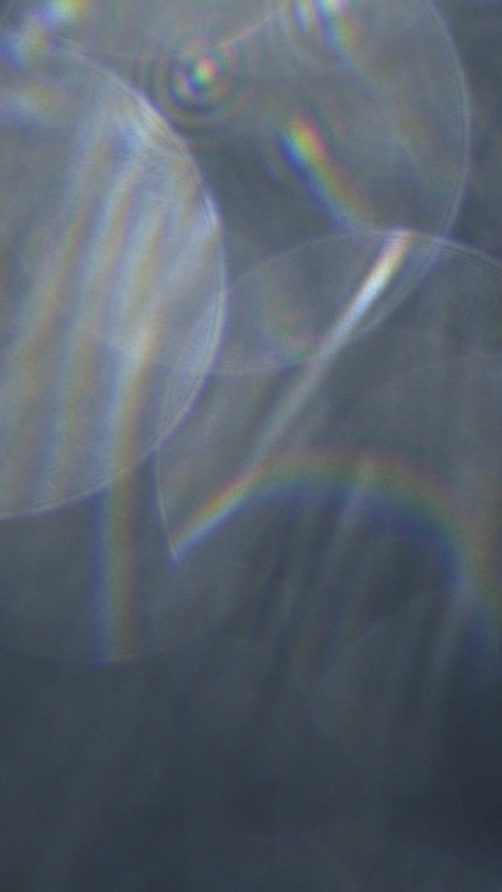 Abstract Light Leaks and Rainbow Lens Flares