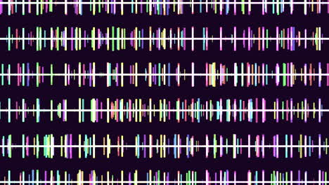 dynamic and modern diagonal pattern with multicolored lines on black background