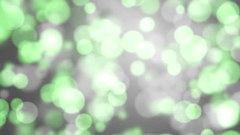 las luces bokeh brillantes.