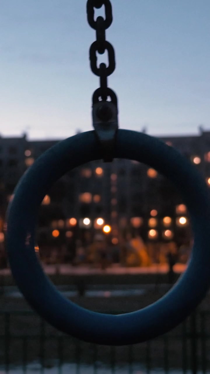 Ring on sports ground near the houses