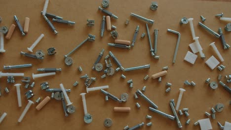 picking screws for furniture assembly diy home 4k hand