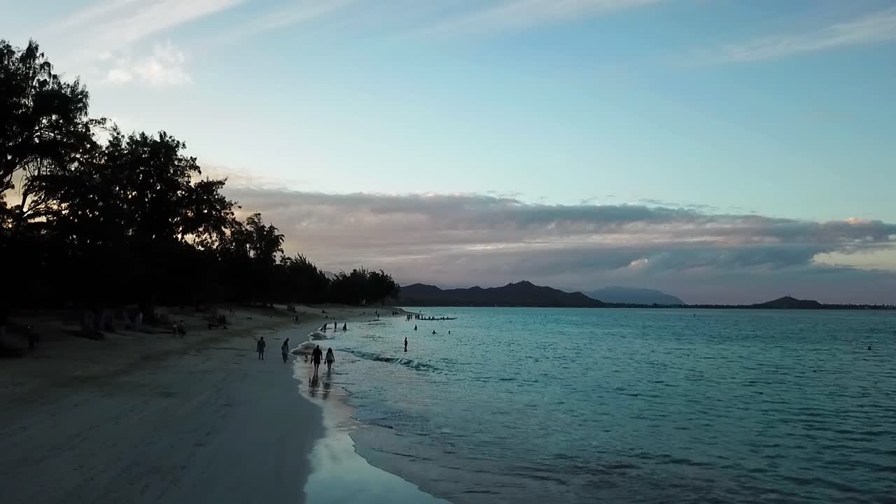 하와이 - 카일루아 해변을 따라 비행 1부
