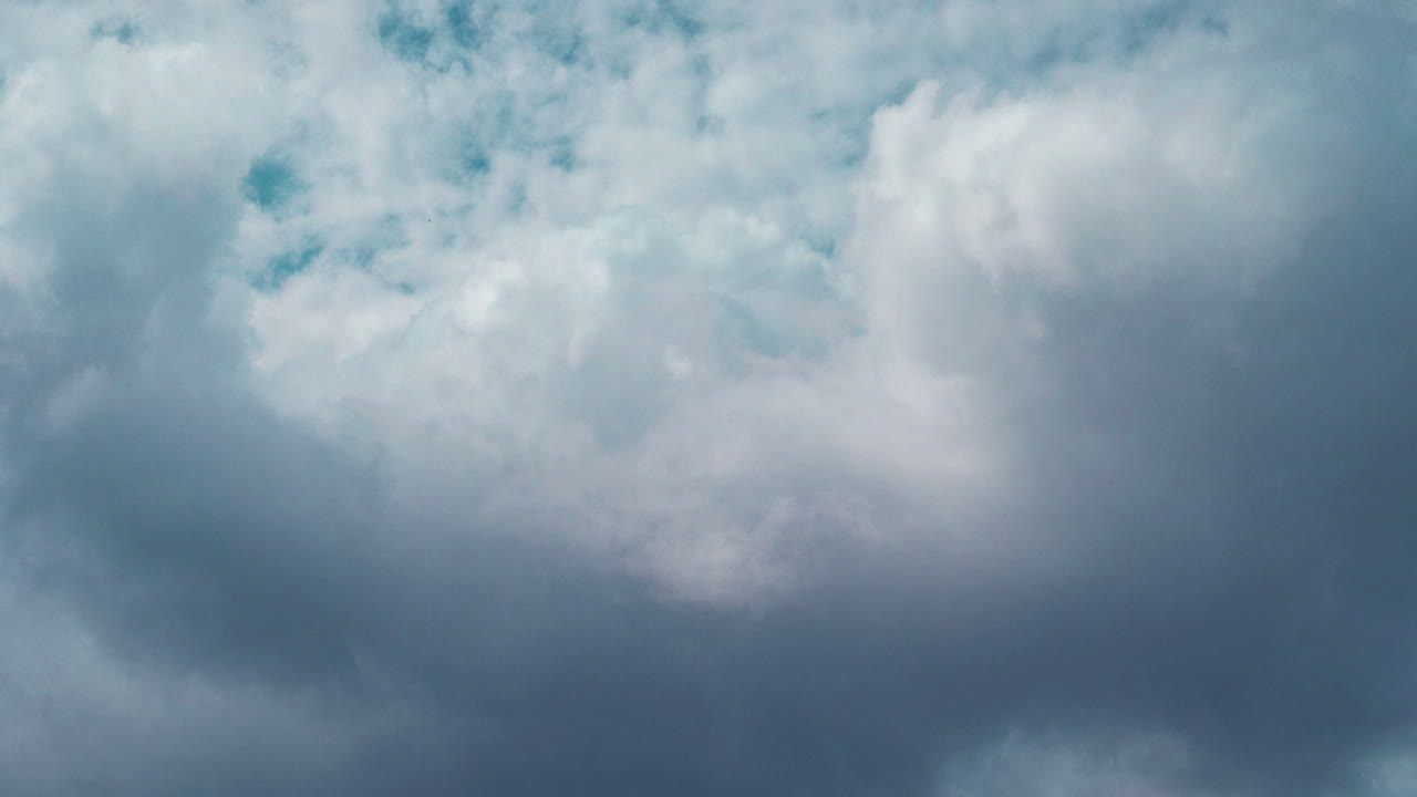 Clouds in the sky. Cloud motion shot