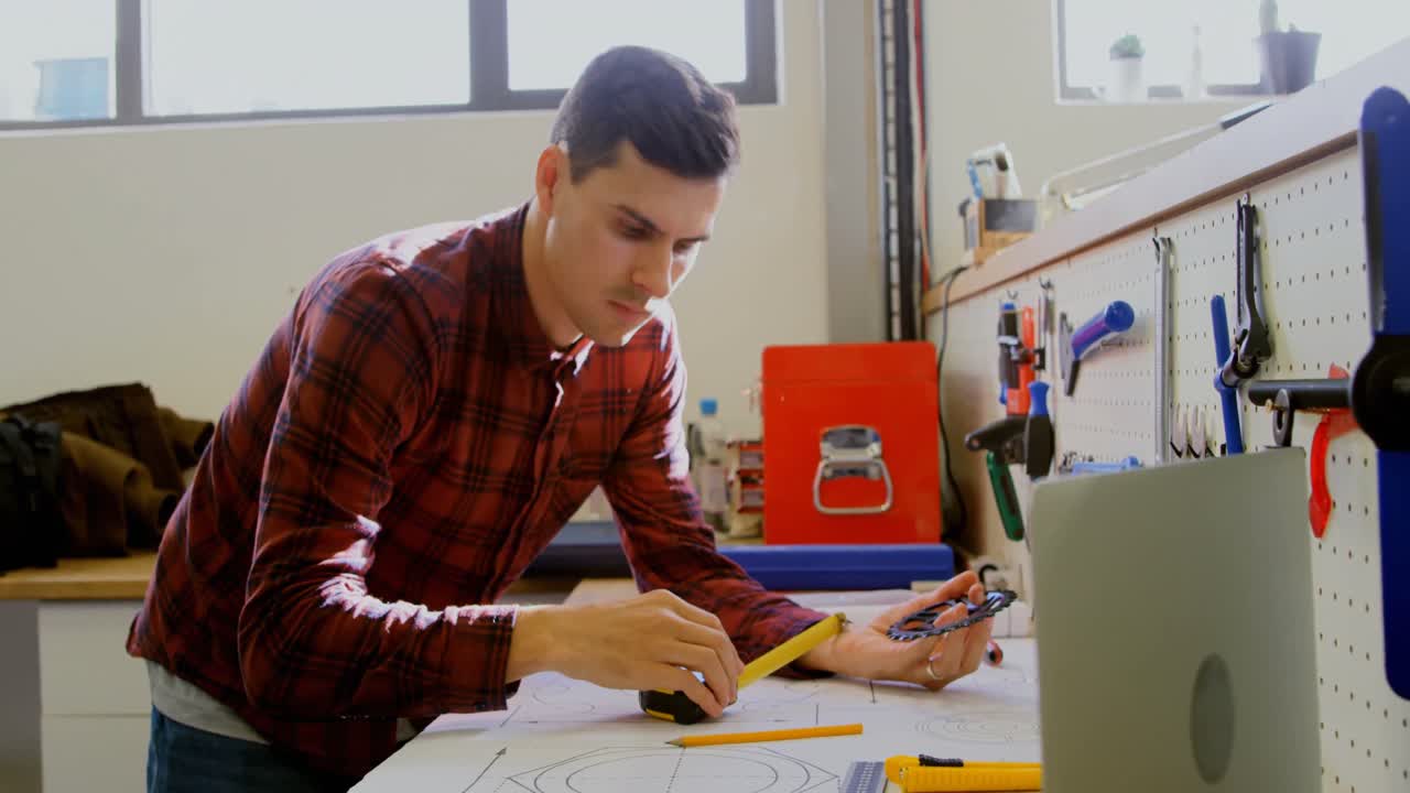 diámetro de control mecánico del anillo de la cadena con cinta métrica 4k