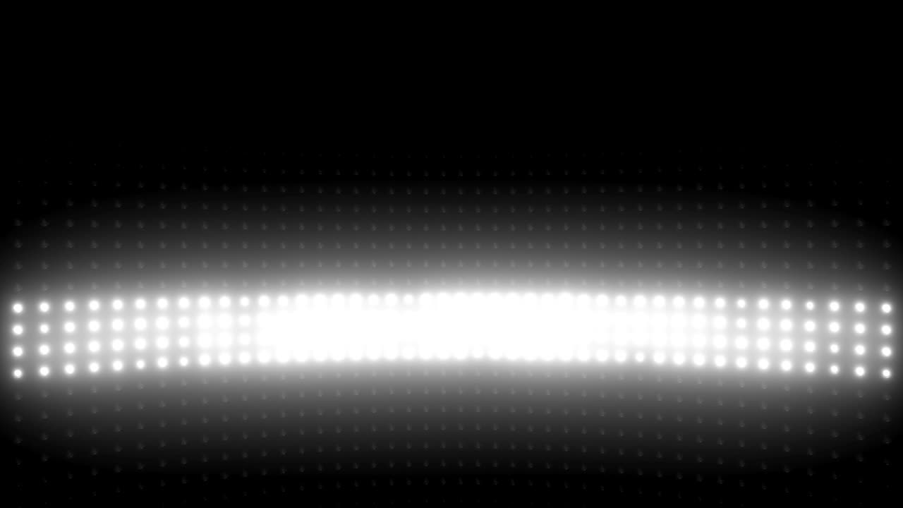 Wall of Lights White VJ Loop Background