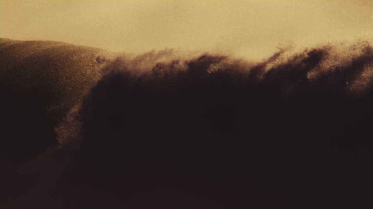 Dark and Dramatic Ocean Wave