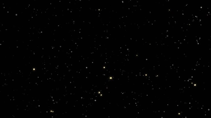 4k loop animation of falling gold particles background christmas luxury success celebration dust