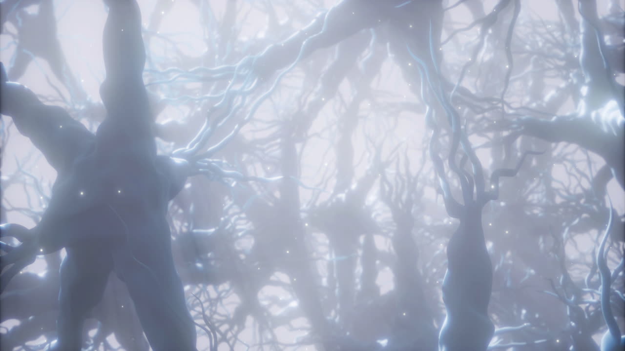 Exploring the intricate network of neurons illuminated by soft light