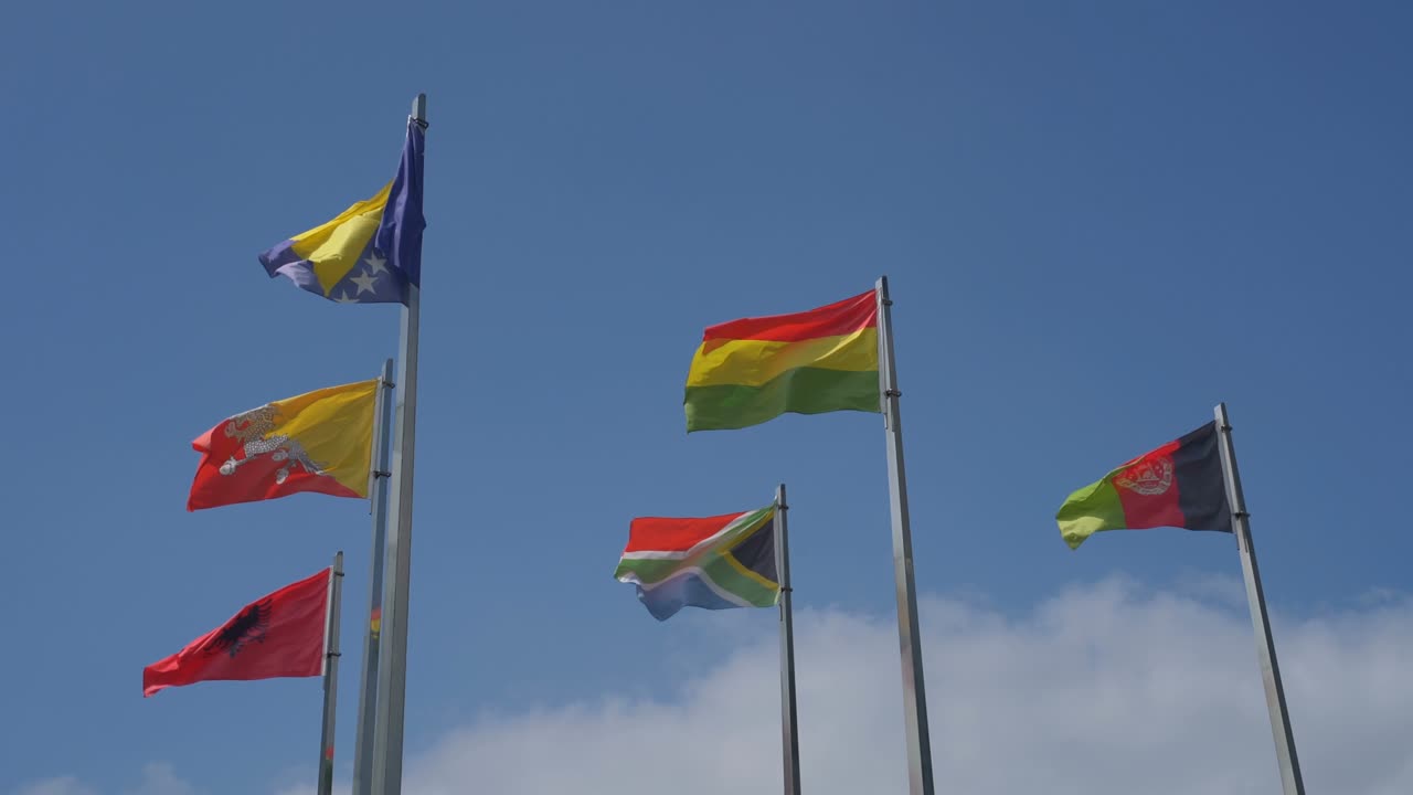 las banderas nacionales