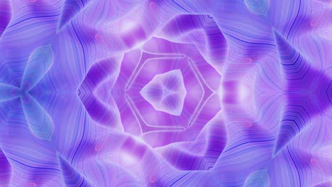 3d elegante abstracto en bucle bg como patrón simétrico ondulado como estructura caleidoscópica con ondas, vidrio líquido multicolor con hermosos colores de gradiente. 4k animado fluido colorido de moda