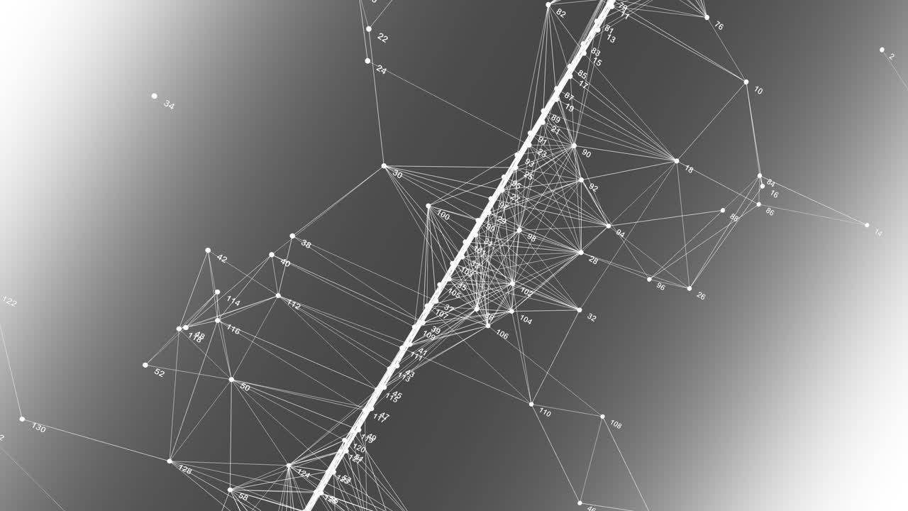 Futuristic 3D technical engineering data visual abstract background