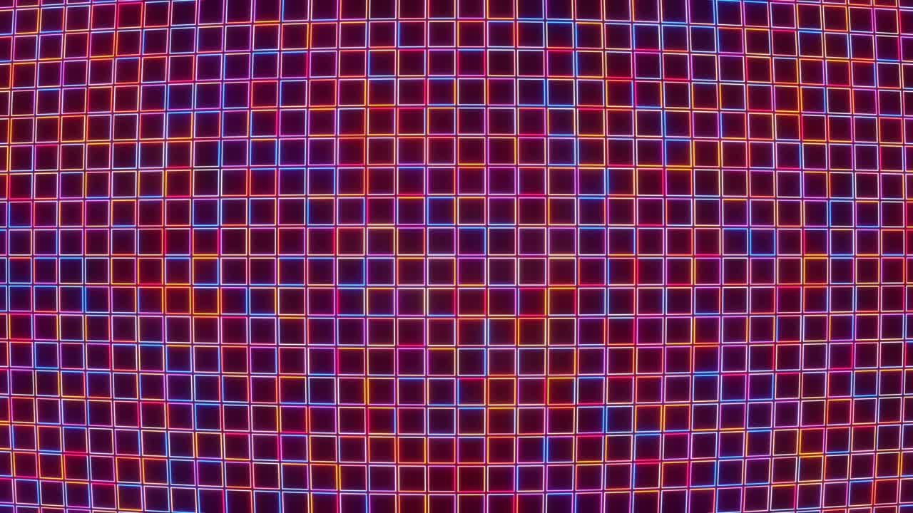 Moving up and down square network.